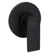 Смеситель Hansgrohe Rebris E 72659670 для душа, черный матовый Смеситель Hansgrohe Rebris E 72659670 для душа, черный матовый