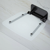 Cиденье  Black & White Accessories SN-0883 B черный матовый