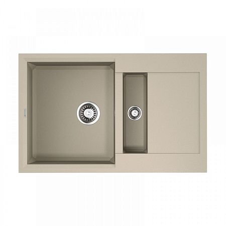 Кухонная мойка Omoikiri Sakaime 78-2-SA 78х50 бежевый