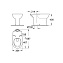 Унитаз-компакт Grohe Bau Ceramic 39349000 горизонтальный выпуск, наполнение снизу - фото 4