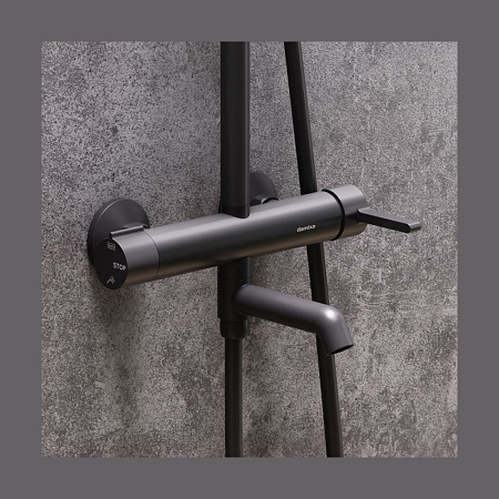 Душевая стойка Damixa Scandinavian Pure 936740300 черный