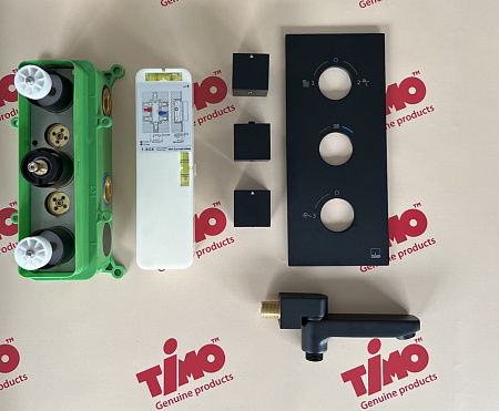 Душевой комплект Timo Petruma SX-5079/03SM черный