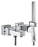 Смеситель Grohe Eurocube 23141000 для ванны с душем