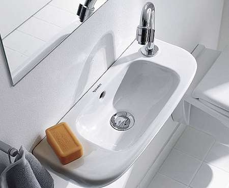Раковина Duravit D-Code 07065000082 50 для смесителя справа 1 готовое отверстие