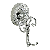 Крючок двойной Migliore Montecarlo 31532 хром