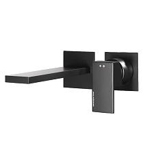 Смеситель Palazzani Qadra 58320638 для раковины, черный матовый