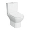 Унитаз-компакт VitrA Integra Square Open-Back 9833B003-7205 микролифт