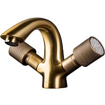 Смеситель Boheme Royal Cristal 311-Royal для раковины, бронза