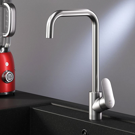 Смеситель Am.Pm Like F8006011 для кухонной мойки, сатин