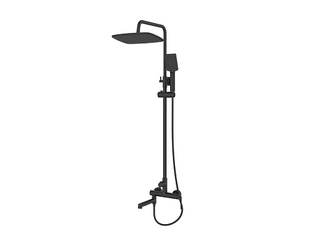 Душевая стойка BelBagno Acqua ACQUA-VSCM-NERO черный матовый