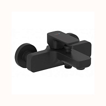 Смеситель для ванны и душа Kludi Renon 426913975 черный матовый Смеситель для ванны и душа Kludi Renon 426913975 черный матовый