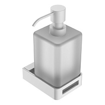 Дозатор для жидкого мыла Boheme Q 10957-MW белый матовый