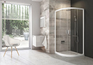Душевой уголок Ravak Blix BLCP4-90 3B270100ZG Grape, белый