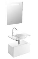 Мебель для ванной Jacob Delafon Formilia 60 см, 1 ящик, белый