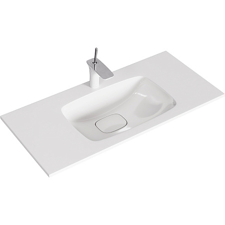 Мебельная раковина Aqwella Malaga Mal.10.04.D 97х42 белый