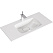 Мебельная раковина Aqwella Malaga Mal.10.04.D 97х42 белый