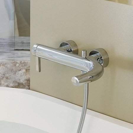 Смеситель Keuco Edition 400 51520010100 для ванны с душем, хром