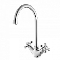 Смеситель IDDIS Jeals 59000T4C+W04 для кухонной мойки, хром