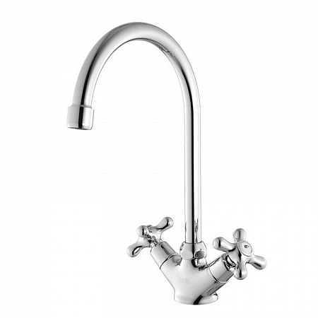 Смеситель IDDIS Jeals 59000T4C+W04 для кухонной мойки, хром