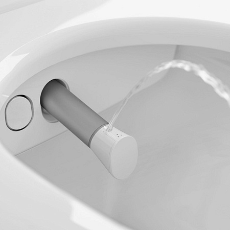 Унитаз подвесной Villeroy & Boch ViClean-I V0E200R1 с функцией биде, альпийский белый CeramicPlus