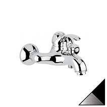 Смеситель Emmevi Harmony 22001NC для ванны, черный/хром Смеситель Emmevi Harmony 22001NC для ванны, черный/хром