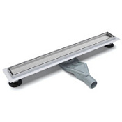 Душевой лоток Esbano Combi C-TILE-80MC с решёткой под плитку, хром матовый