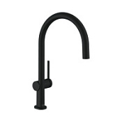 Смеситель Hansgrohe Talis M54 72804670 для кухонной мойки, черный матовый