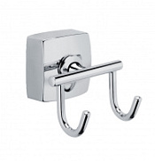 Крючок двойной Fixsen Kvadro FX-61305B хром