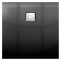 Поддон для душа Riho Basel 412 DC221600000000S 90х90 черный глянцевый/хром