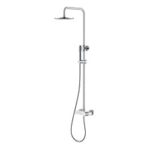 Душевая стойка Boheme Stick 128-WCR.2 ручка Touch, белый/хром