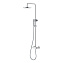 Душевая стойка Boheme Stick 128-WCR.2 ручка Touch, белый/хром