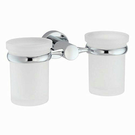 Стакан WasserKRAFT Donau K-9428D двойной, хром