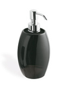 Дозатор для жидкого мыла Stil Haus Zefiro 654(08-NE) настольный хром/черный