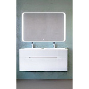 Мебель для ванной Jorno Modul Mоl.01.122/P/W 120 подвесная, белая