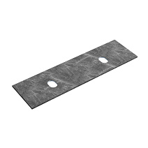 Столешница Sancos TT160A1 160 без отверстия под смеситель, Black Sky