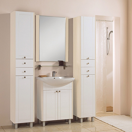 Зеркало Aquaton Альпина 1A133502AL530 65 дуб молочный