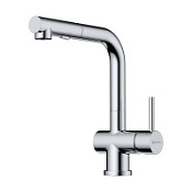 Смеситель Omoikiri Koriyama-SB 4991006 для кухонной мойки, нержавеющая сталь