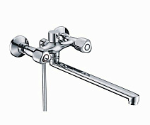 Смеситель WasserKRAFT Amper 2902L для ванны с длинным поворотным изливом, хром Смеситель WasserKRAFT Amper 2902L для ванны с длинным поворотным изливом, хром