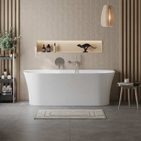 Акриловая ванна BelBagno BB711-1700-750 170x75 белый