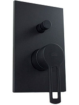 Смеситель Paffoni Ringo RIN015NO/M для душа, черный матовый