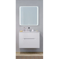 Мебель для ванной Jorno Modul Mоl.01.77/P/W 80 подвесная, белая