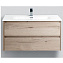 Тумба под раковину BelBagno Kraft KRAFT-1000-2C-SO-RGB 100 rovere galifax bianco