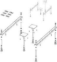 Ножки Riho Plus 207095 для ванны