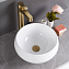Раковина накладная BelBagno BB1114 31.5x31.5x16 белый - фото 5