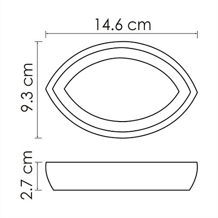 Мыльница WasserKRAFT Eider К-33329 хром