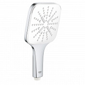 Душевая лейка Grohe Rainshower SmartActive 130 Cube 26551LS0 белая луна