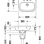 Раковина Duravit D-Code 23105500002 - фото 4