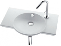 Раковина Jacob Delafon Formilia Spherik E4506 60х41 R полувстраиваемая