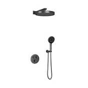 Душевой комплект Sancos Space SC3006GMG вороненая сталь