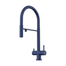 Смеситель Omoikiri Kanto-IB 4994427 для кухонной мойки, indigo blue